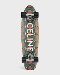 MINI CRUISER in Wood with Python and Celine print - MULTICOLOR -  - 1 | CELINE