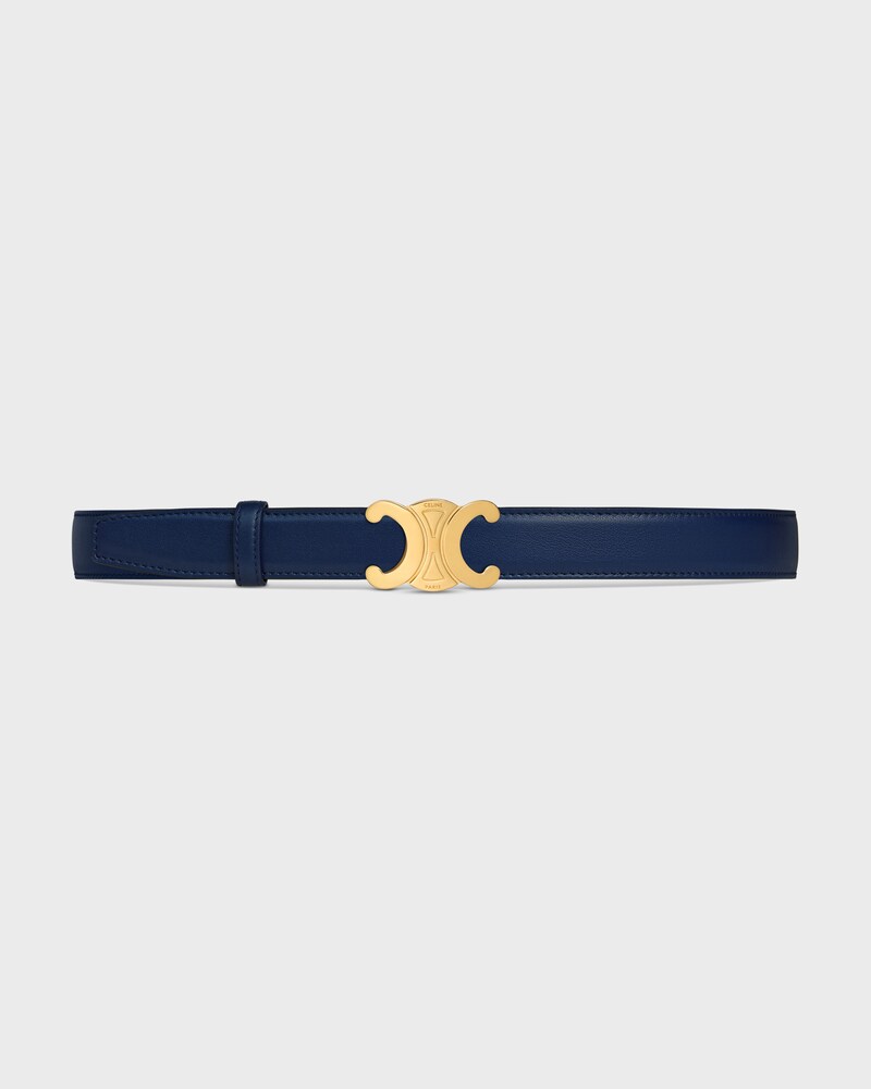 Reversible Strap 25MM IN Smooth and Grained Calfskin -  -  - 1 | CELINE
