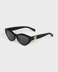 Triomphe 17 sunglasses in Acetate - BLACK -  - 2 | CELINE
