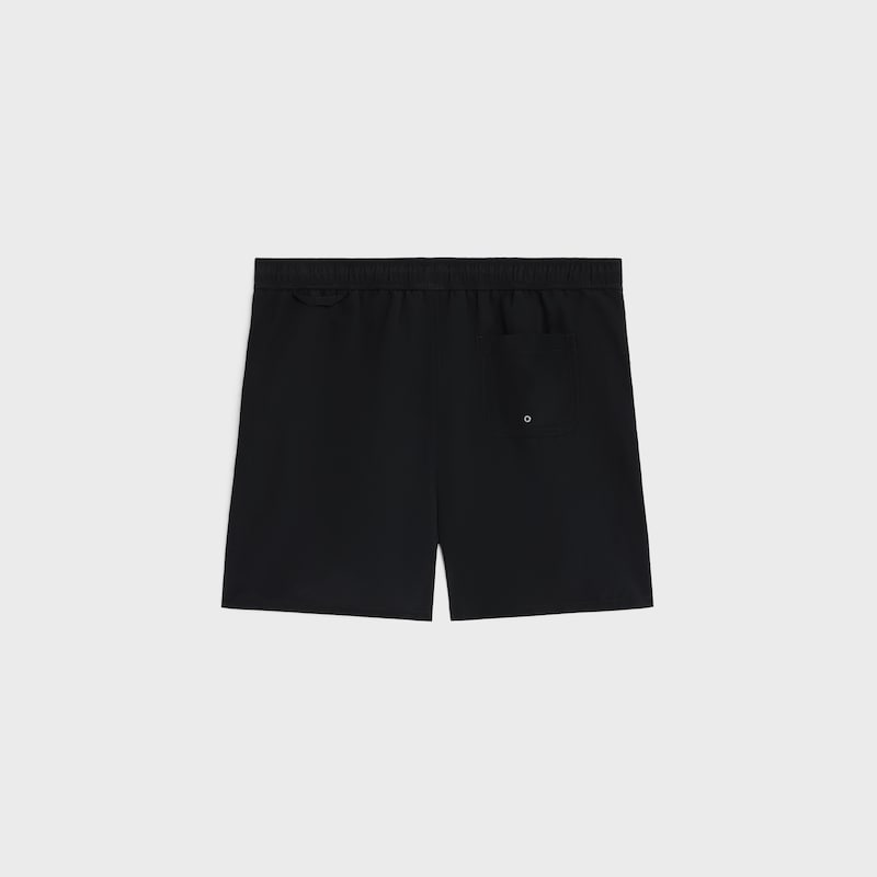 Shorts da bagno in nylon - NERO -  - 1 | CELINE