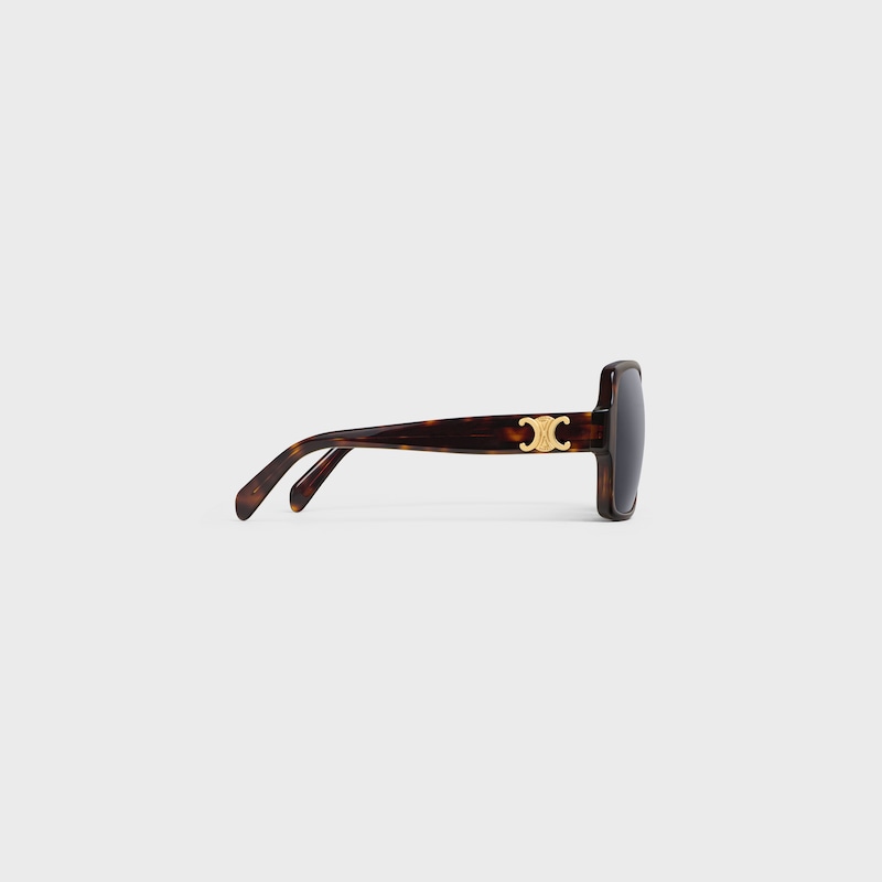 Triomphe 16 sunglasses in Acetate - RED HAVANA -  - 1 | CELINE