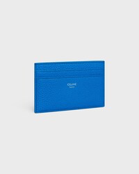 CARD HOLDER IN GRAINED CALFSKIN - ULTRA BLUE - CARD HOLDERS - 2 | CELINE