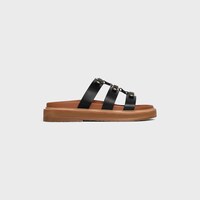 CELINE - TIPPI SLIDE AUS KALBSLEDER - SCHWARZ -  - 1 | CELINE