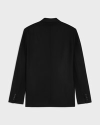 veste tailleur twill cachemire - Noir -  - 2 | CELINE