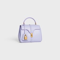 MINI 16 in satinated calfskin - Light Lavender - MORE LINES - 2 | CELINE