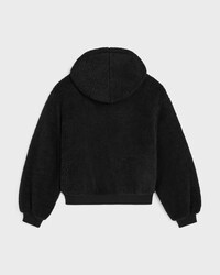 veste à capuche molleton polaire - Noir -  - 2 | CELINE