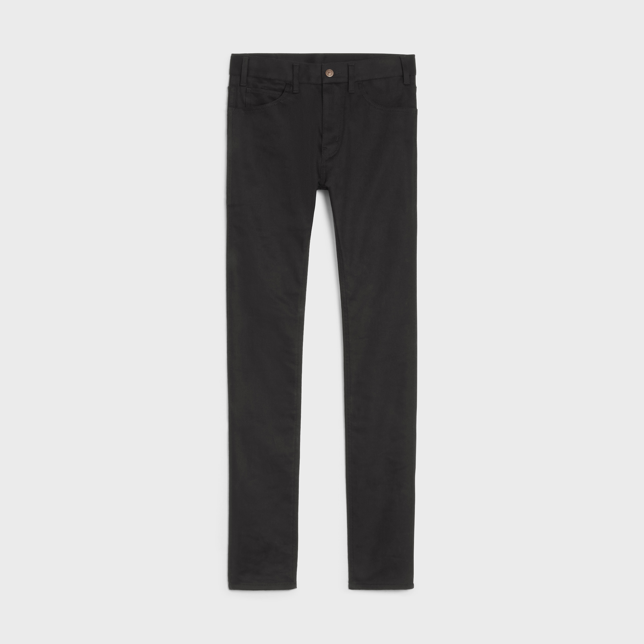 skinny jeans in vintage pure black denim - VINTAGE PURE BLACK | CELINE