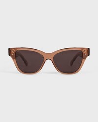 Cat Eye S359 sunglasses in Acetate - TRANSPARENT AMBER -  - 1 | CELINE