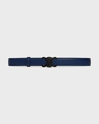 CORREA REVERSIBLE DE 25 MM DE PIEL DE BECERRO LISA CON TEXTURA GRANULADA -  -  - 2 | CELINE