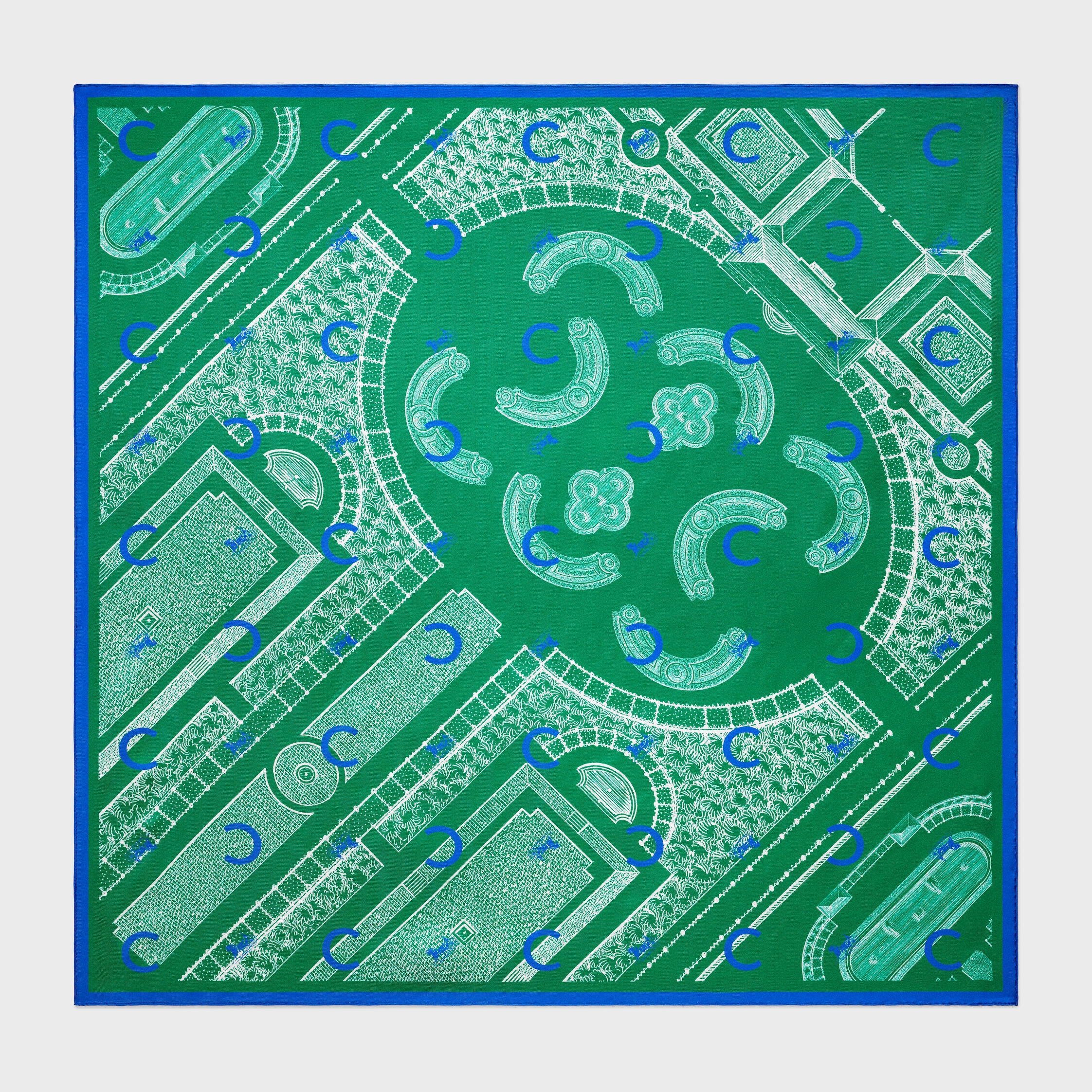 CELINE PARTERRE FOULARD 90