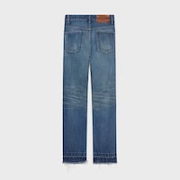 wesley jeans IN cotton denim - BROKEN BLUE WASH -  - 2 | CELINE
