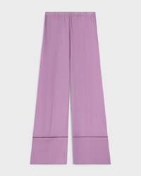 pyjama trousers IN silk satin - GLYCINE -  - 2 | CELINE