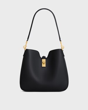 SAC CAMILLE 16 SOFT PETIT MODELE VEAU LISSE - Noir - AUTRES LIGNES - 1 | CELINE