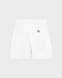 shorts 004 IN INDIGO cotton DENIM - RINSED WHITE -  - 2 | CELINE