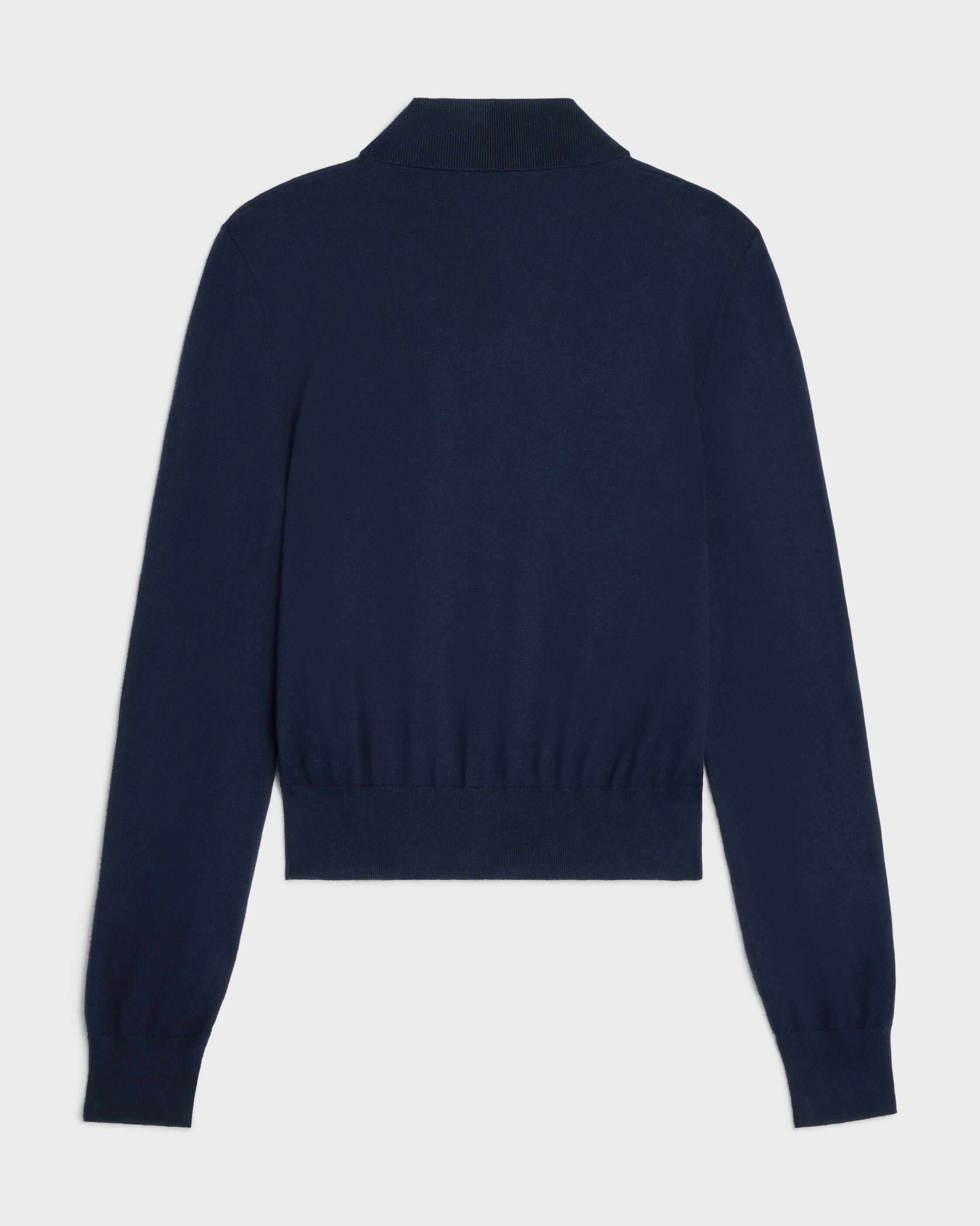 polo sweater IN fine cotton - NAVY | CELINE