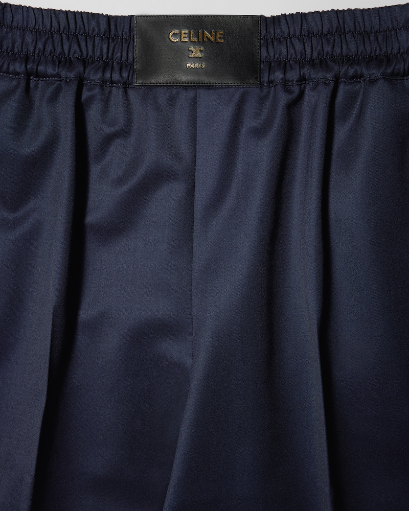 shorts IN wool twill - INK -  - 1 | CELINE