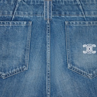 Ausgestellte Jeans 002 AUS LEICHTEM BAUMWOLLDENIM - NAVAL INDIGO -  - 2 | CELINE