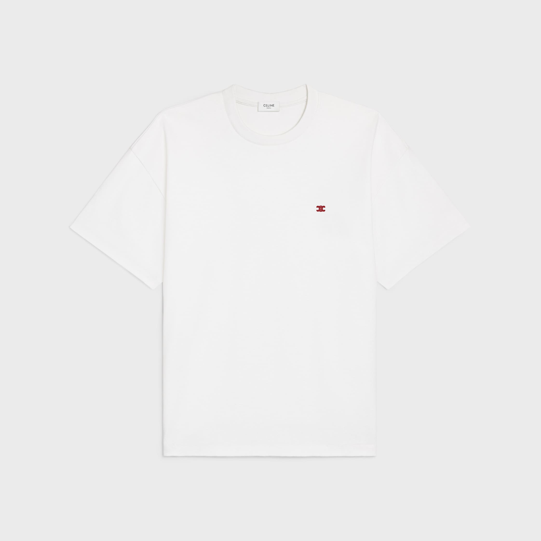CELINE loose T-SHIRT IN cotton jersey