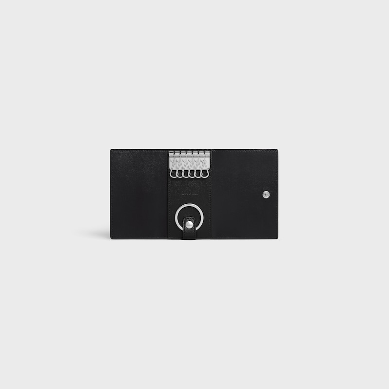 key case IN Crocodile Embossed Calfskin - BLACK - GIFT FINDER - 1 | CELINE