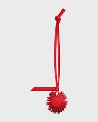 DANDELION CHARM IN SMOOTH LAMBSKIN - ULTRA RED / SYRAH - ACCESSORIES - 2 | CELINE