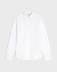 shirt IN COTTON POPLIN - WHITE -  - 1 | CELINE