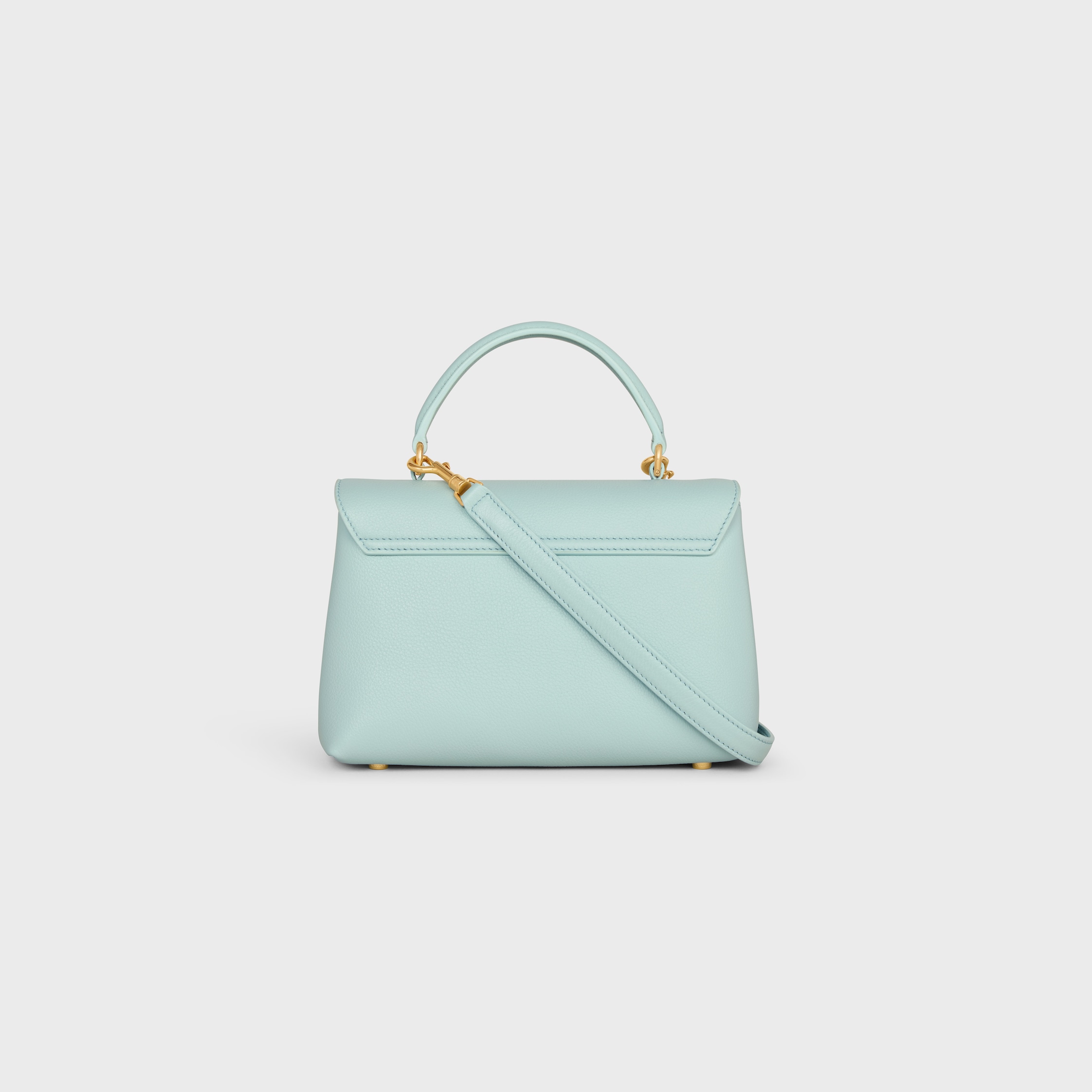TEEN NINO BAG IN SUPPLE GRAINED CALFSKIN - POWDER BLUE | CELINE