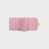 トリオンフ スモールフラップウォレット / シャイニーカーフスキン - シルクピンク - 財布・ウォレット - 4 | CELINE