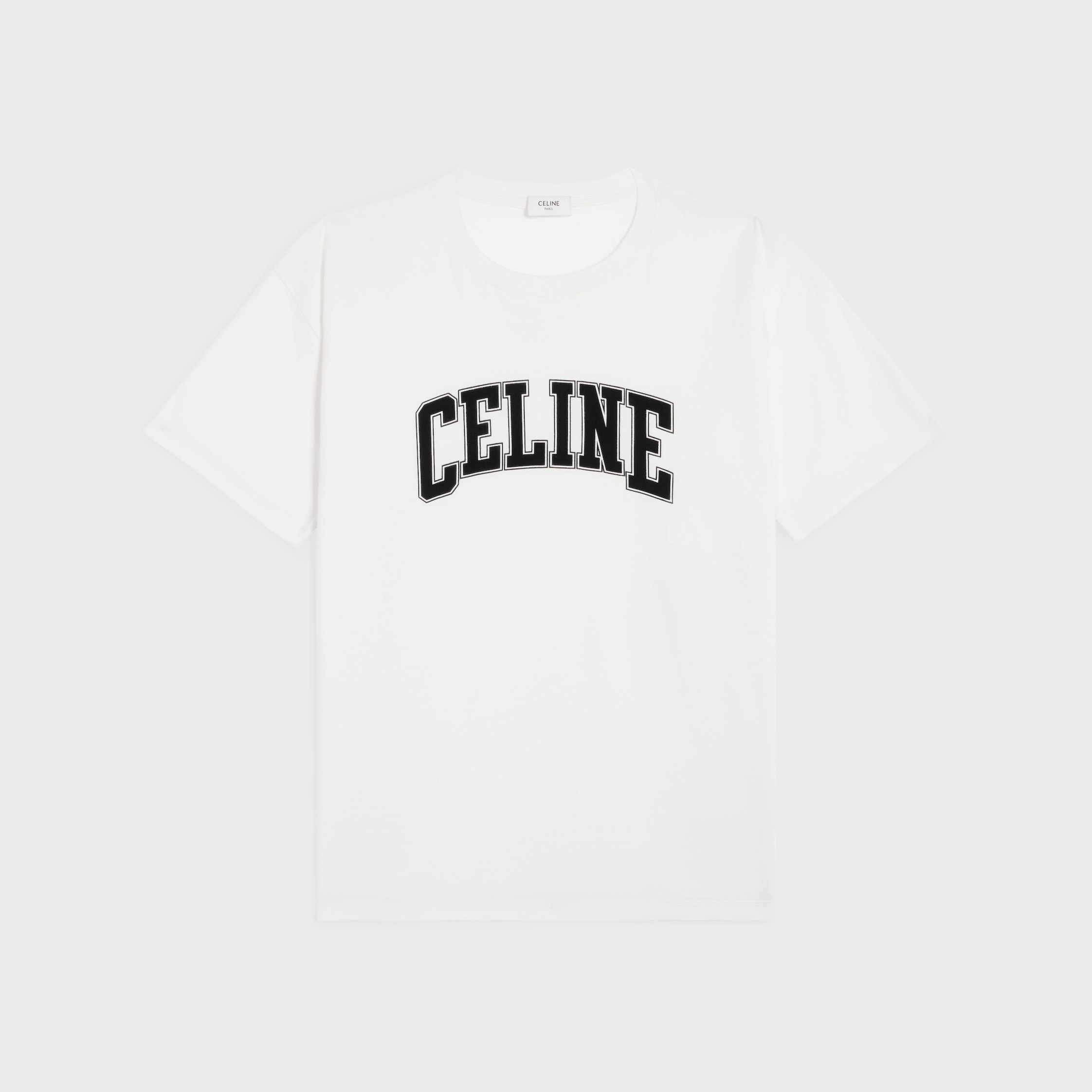 CELINE HOMME☆関税込☆ロゴプリント レイヤード Tシャツ BTSジミン,V愛用【関税込】CELINE HOMME ロゴプリントTシャツ
