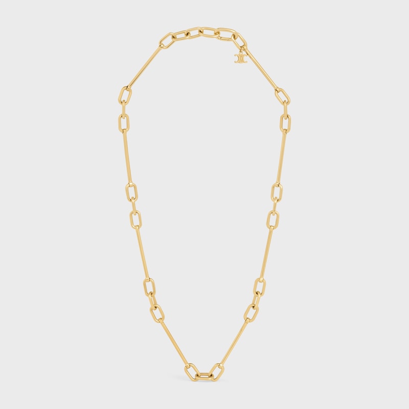Celine Charms Necklace in Brass with Gold Finish - GOLD - NEW - 1 | CELINE