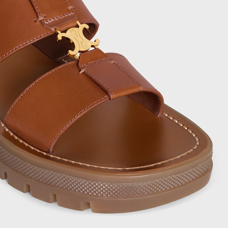 CELINE - Clea mule IN CALFSKIN - TAN -  - 1 | CELINE