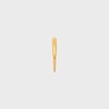 Formes Abstraites Cuff in Brass with Gold Finish - GOLD -  - 3 | CELINE