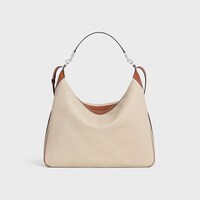 ROMY Wochenendtasche AUS TEXTIL UND KALBSLEDER - NATUR / TAN - UMHÄNGETASCHEN - 1 | CELINE