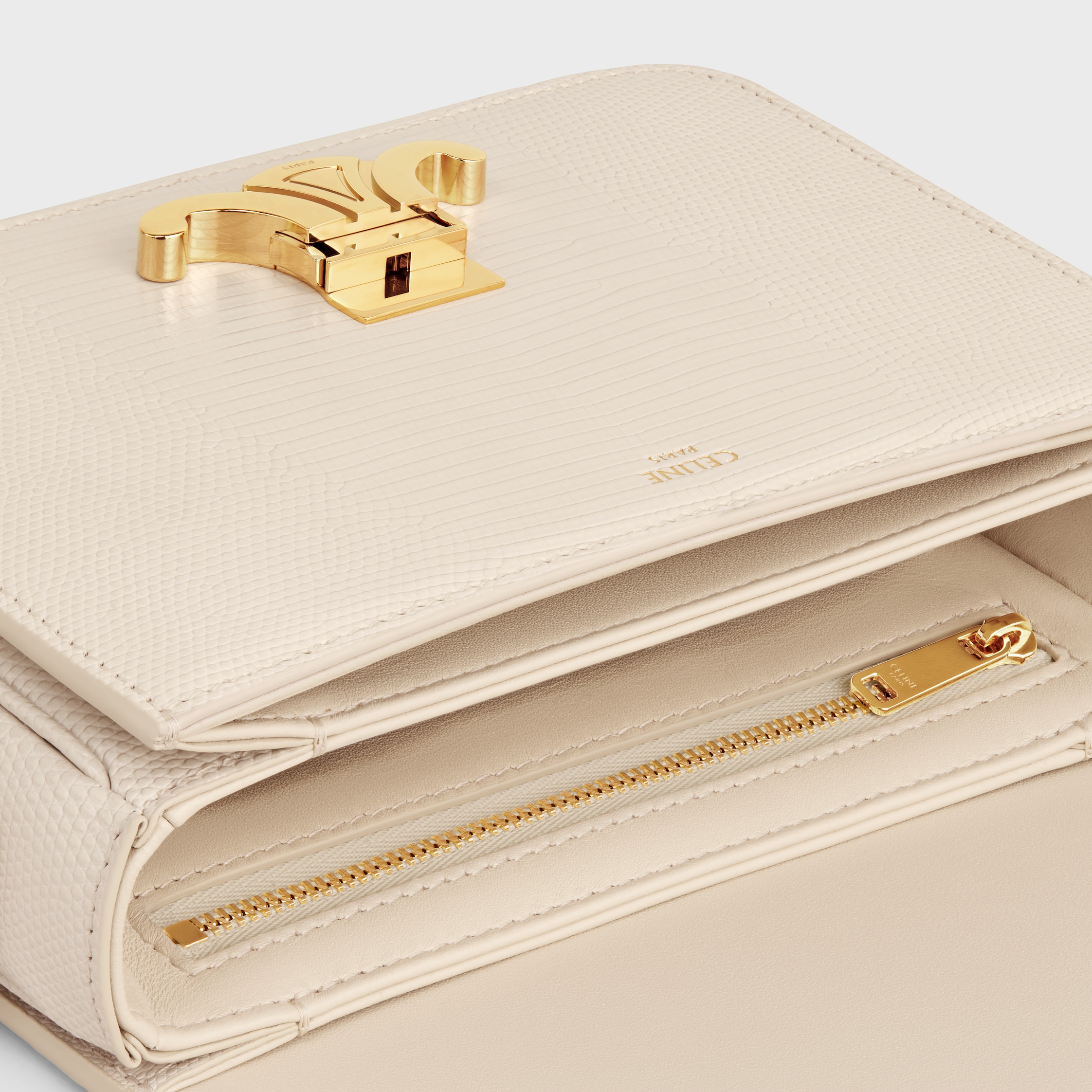 CELINE☆ティーントリオンフバッグオートベージュ CELINE☆ティーントリオンフバッグオートベージュ (CELINE