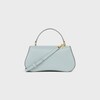 TEEN CELINE LOLA TASCHE aus glänzendem Kalbsleder - EISBLAU - ABENDTASCHEN - 3 | CELINE