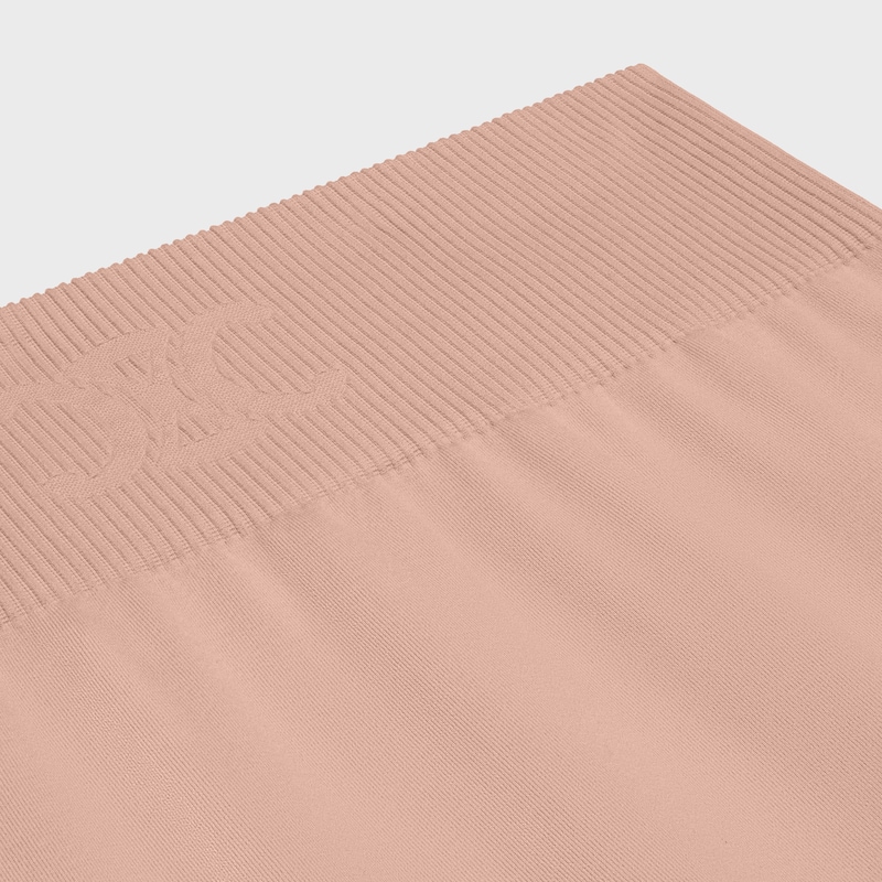 LEGGING TRIOMPHE DE PUNTO T&Eacute;CNICO - Rosa esmerilado -  - 1 | CELINE