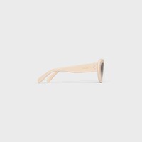 Butterfly S320 sunglasses in Acetate - IVORY -  - 1 | CELINE