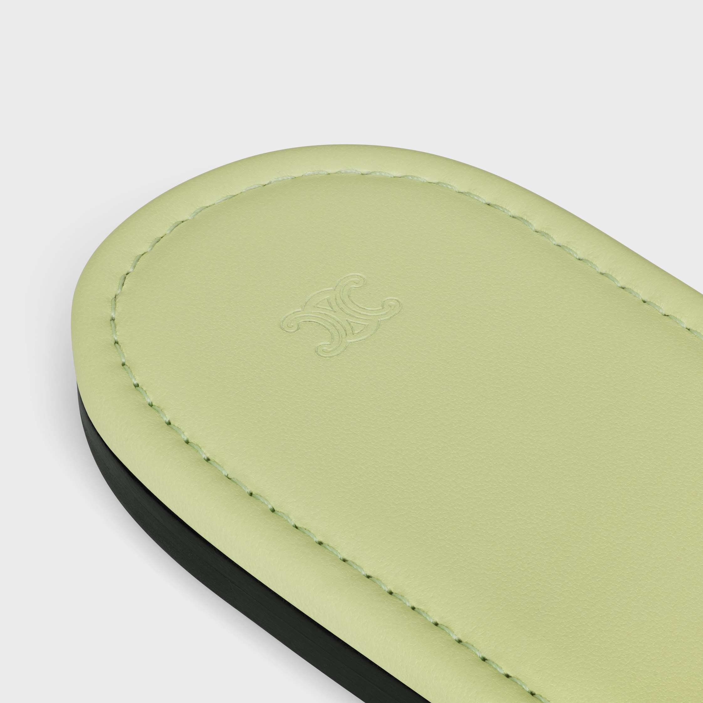 COAST MULE IN LAMBSKIN - SOFT LIME | CELINE