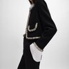 embroidered icone jacket IN wool natt&eacute; - BLACK -  - 1 | CELINE