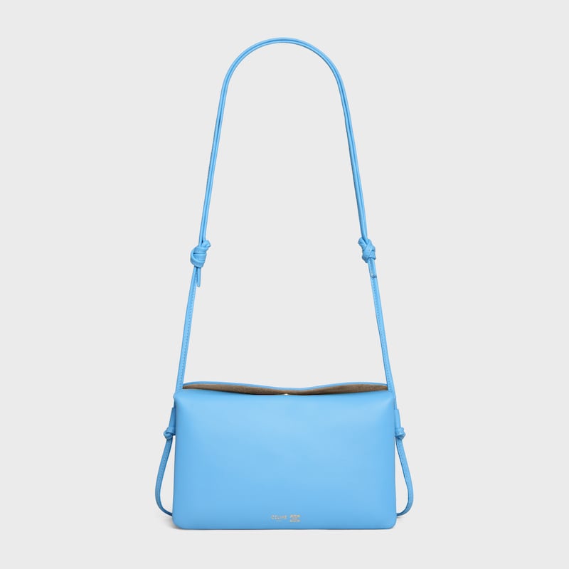 TRIO FLAP Agneau Lisse - BLEU CIEL - NOUVEAUT&Eacute;S - 1 | CELINE