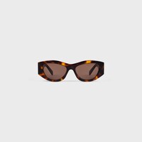 Triomphe 15 Sunglasses in Acetate - DARK HAVANA -  - 1 | CELINE