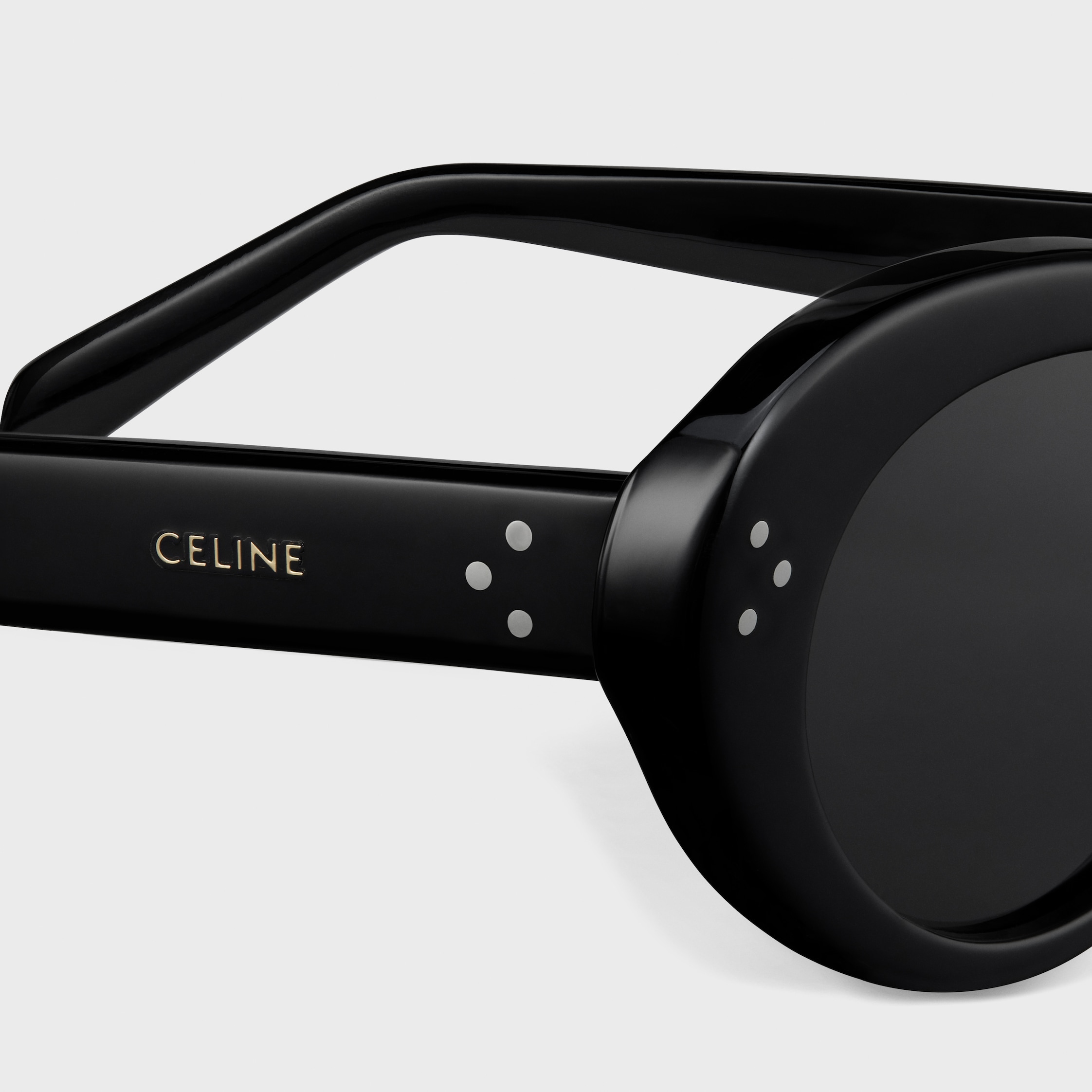 Cat Eye S193 sunglasses in Acetate - BLACK | CELINE