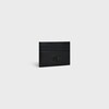 CARD HOLDER TRIOMPHE in Shiny calfskin - BLACK - TRIOMPHE - 2 | CELINE