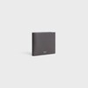 Bi-fold Wallet IN GRAINED CALFSKIN - GREY - WALLETS - 2 | CELINE