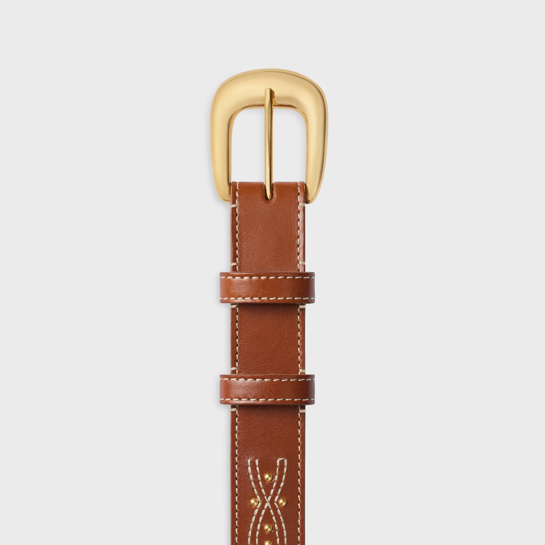 【人気/関税/送料込み】 Celine Medium Western Belt in Vintage 人気/関税/送料込み】 Celine Medium Western Belt in Vintage