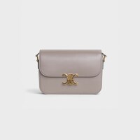 CLASSIQUE TRIOMPHE BAG IN shiny calfskin - PEBBLE - TRIOMPHE - 1 | CELINE
