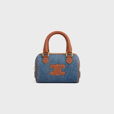 미니 보스턴 - 데님 & 카프스킨 - 블루 데님 - 라인별 보기 - tileIndex | CELINE