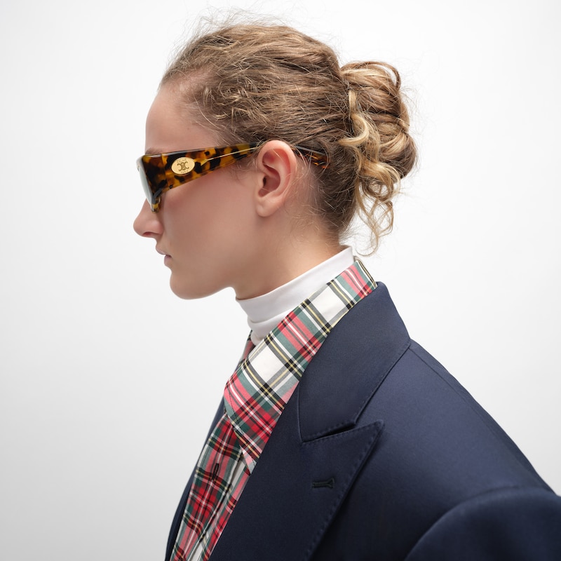 Journey sunglasses in Acetate - SPOTTED HAVANA -  - 1 | CELINE