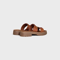 CELINE - SANDALIA CLEA DE PIEL DE BECERRO - TOSTADO -  - 2 | CELINE