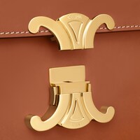 TEEN TRIOMPHE BAG IN Natural Calfskin - TAN - THE TRIOMPHE BAG - 1 | CELINE
