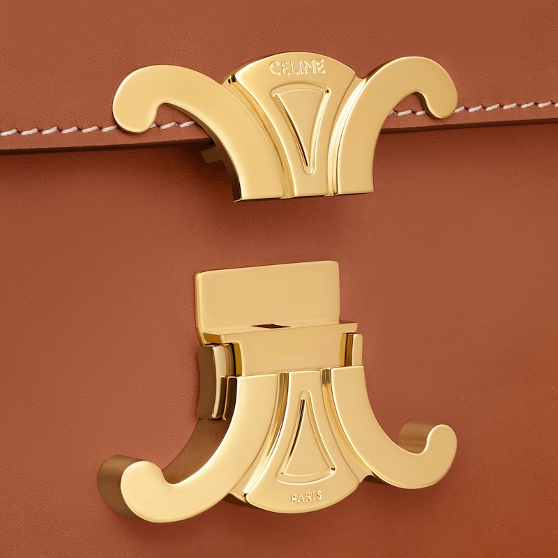 TEEN TRIOMPHE BAG IN Natural Calfskin - TAN - HAND-PICKED GIFTS - 1 | CELINE